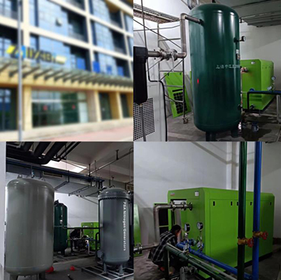 Industry air compressor designed for copper processing plants with high airflow