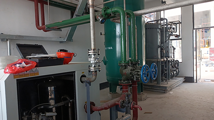 Industry air compressor for automotive repair shops powering impact wrenches and lifts