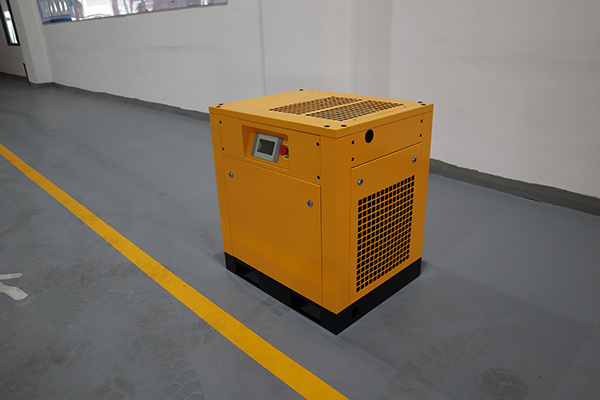 Industry air compressor applied in steel fabrication shops for plasma cutting tools