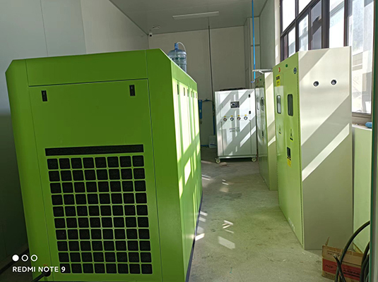 Industry air compressor used in chemical plants with explosion-proof safety features